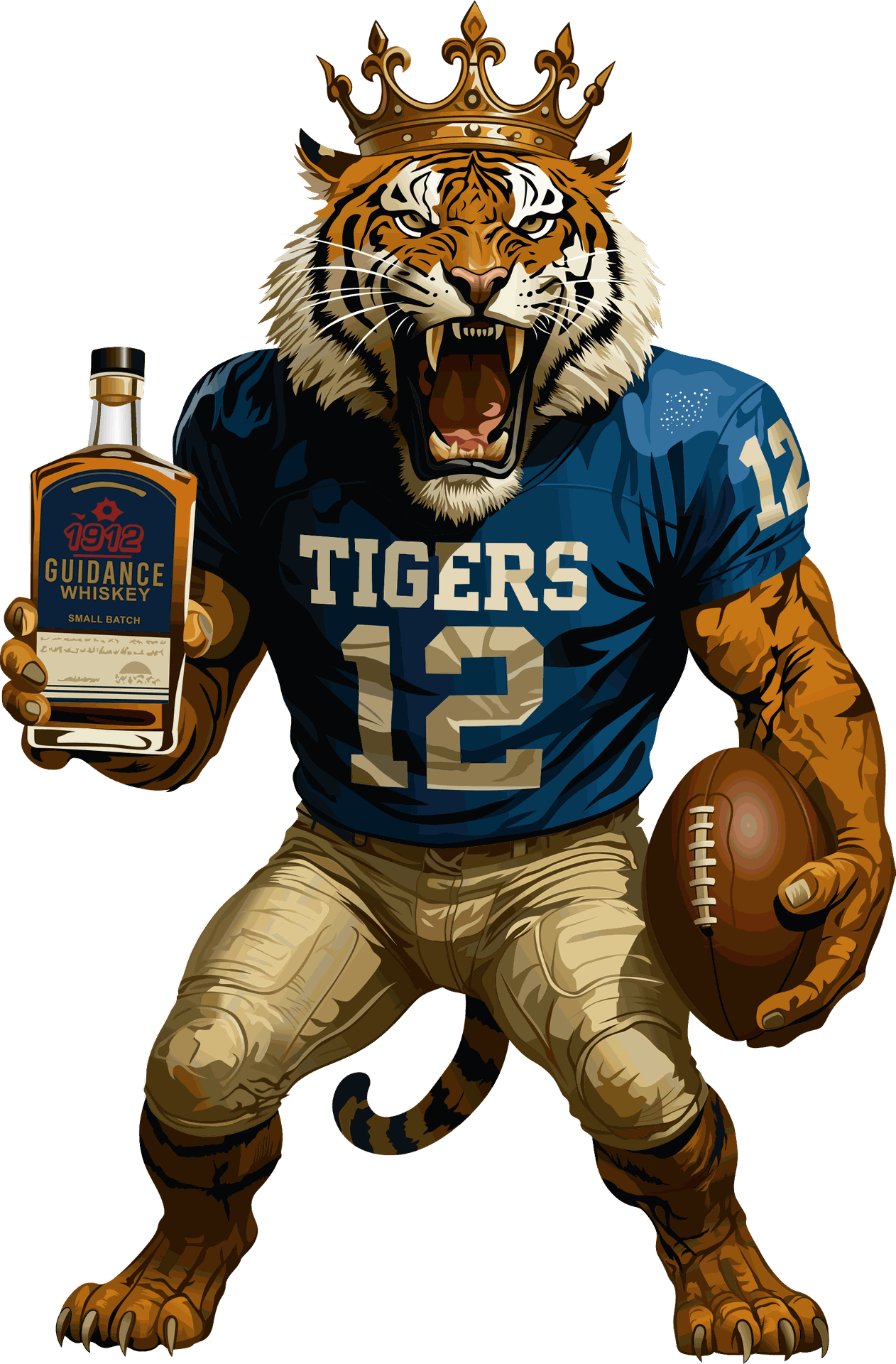 Tigers team vector art